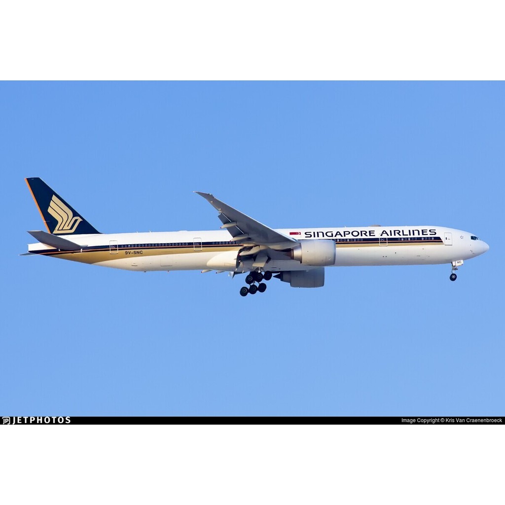 #1:: : รุ่น 400#PH新加坡航空B777- เลขลงทะเบียน 300เป็น