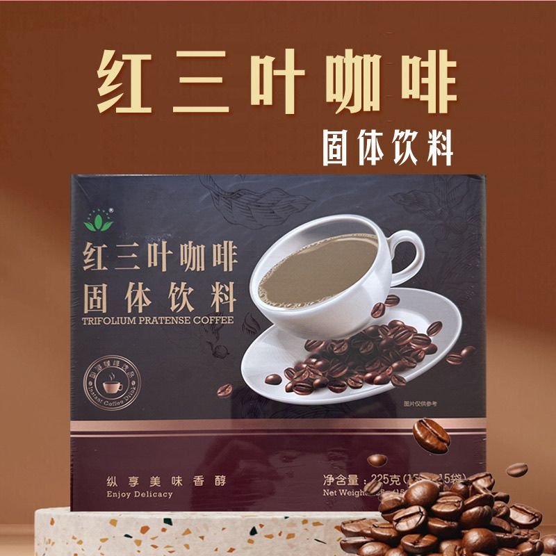 Walt Green World Red Trefoil Coffee Solid Drink Walt Green Red Trefoil Ladies Coffee 4.12