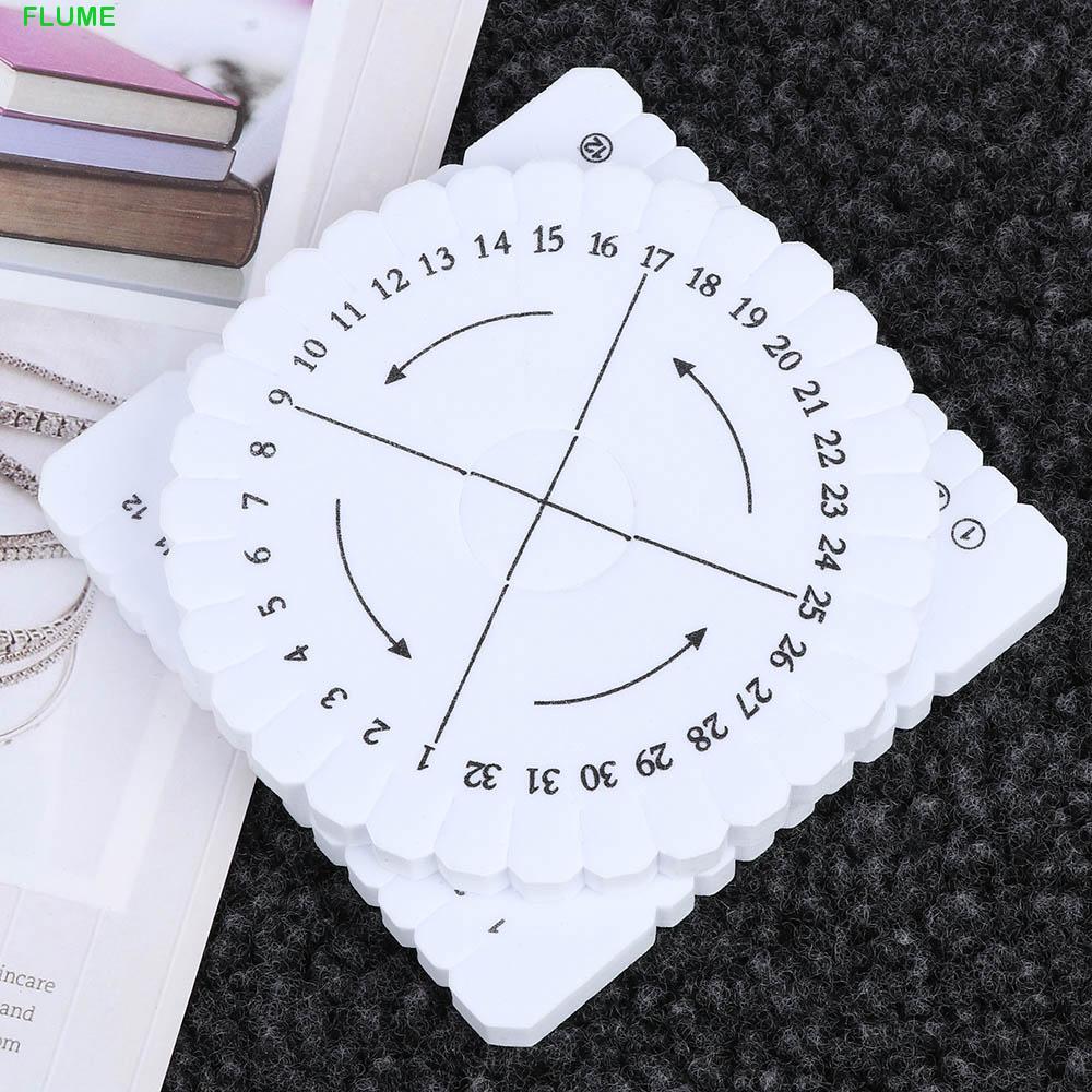 FLUME เย็บ 2 ชิ้น/เซ็ตรอบและสแควร์ Braiding Disc/Disk Kumihimo เครื่องประดับออกแบบ Board