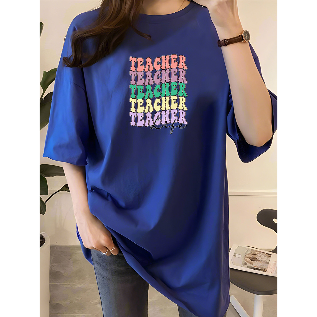 2G1511 Tshirt ผู้หญิง Plus ขนาดเสื้อผ้า T เสื้อ Crop Top ผู้หญิง T เสื้อเสื้อลําลอง T-sh