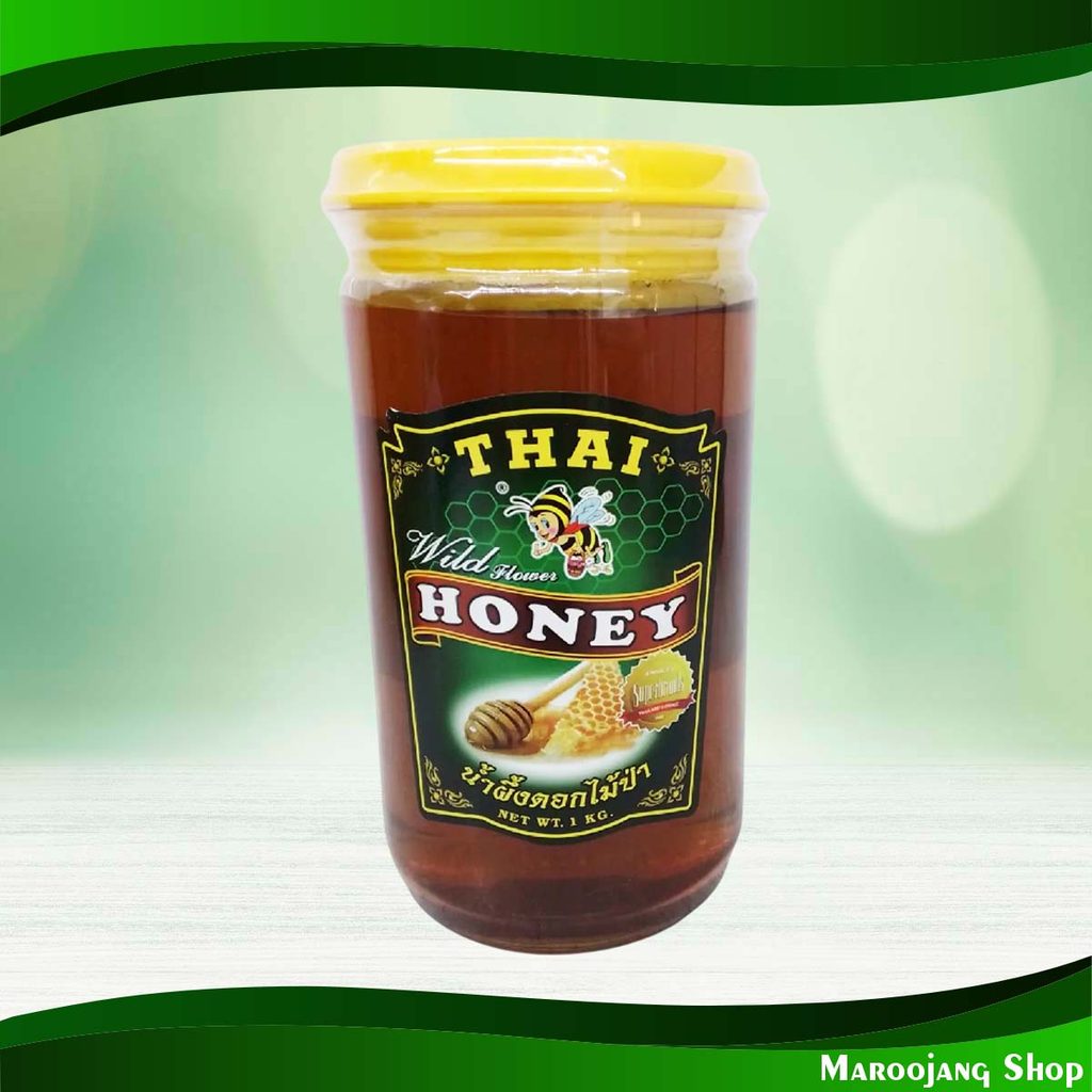 น้ำผึ้งป่า ไทยฮันนี่ 1000กรัม Wild Honey Thai Honey