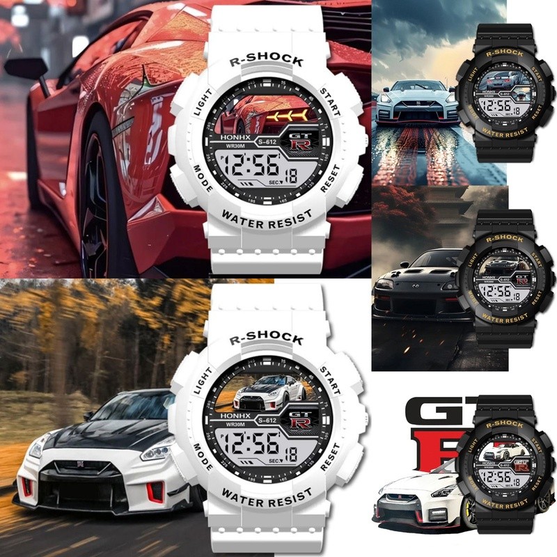 GTR Ares gtr gps กีฬาอิเล็กทรอนิกส์ ing นาฬิการอบนาฬิกาอิเล็กทรอนิกส์นาฬิกาปลุกจับเวลา Luminous Shock-proof Night ใช้ผู้ชายผู้หญิงสไตล์เดียวกัน