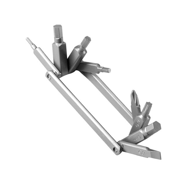 Multifunctional Bicycle Repair Tool Cross Screw Set EDC Multifunctional Folding Car Repair Tool
