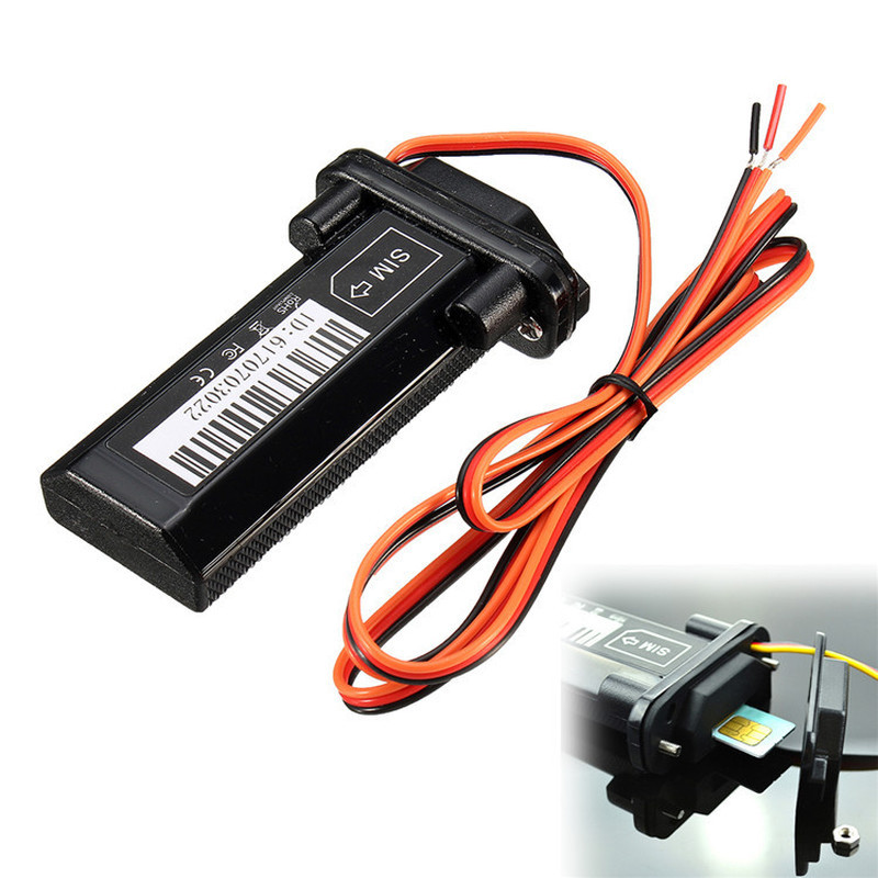 กันน้ํา GSM gps Tracking Locator รถอุปกรณ์ติดตามเวลาจริง