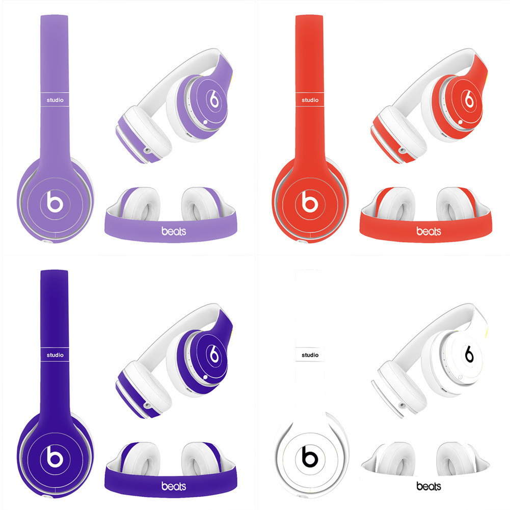 Spot Goods#Applicable Beats studio3 studio2Headphone sticker magic sound wireless Screen protector a