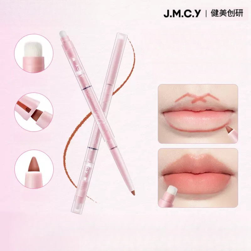 JMCY ลิปไลเนอร์ ลิปสติกเพื่อเขียนขอบปากมีหัวคู่ให้เลือก