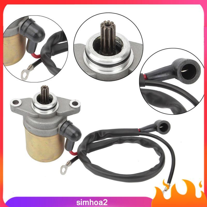 [Simhoa2] อุปกรณ์จุดระเบิดสำหรับสกู๊ตเตอร์ไฟฟ้าและเครื่องยนต์ 50cc และ 90cc แบบโลหะ สวิตช์เริ่มเครื่