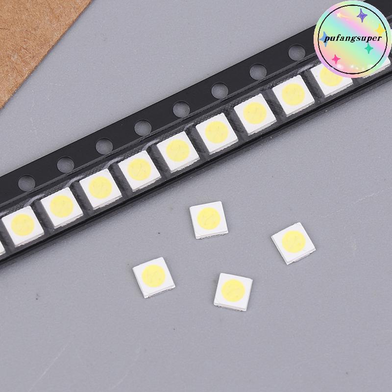 Pufangsuper 100 ชิ้นสําหรับ Balight High Power LED 2W 3.0-3.4V/6.0-6.4V 3030 94LM Cool White LCD Bal