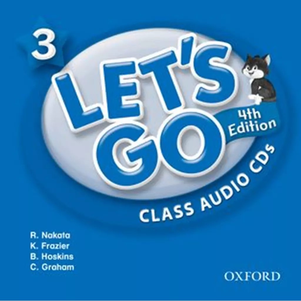 Bundanjai (หนังสือ) Let's Go 4th ED 3 : Class Audio CD