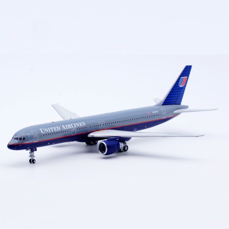 Jcwings 1: 200 โมเดลเครื่องบินโลหะผสม United Airlines โบอิ้ง B757-200 N537UA