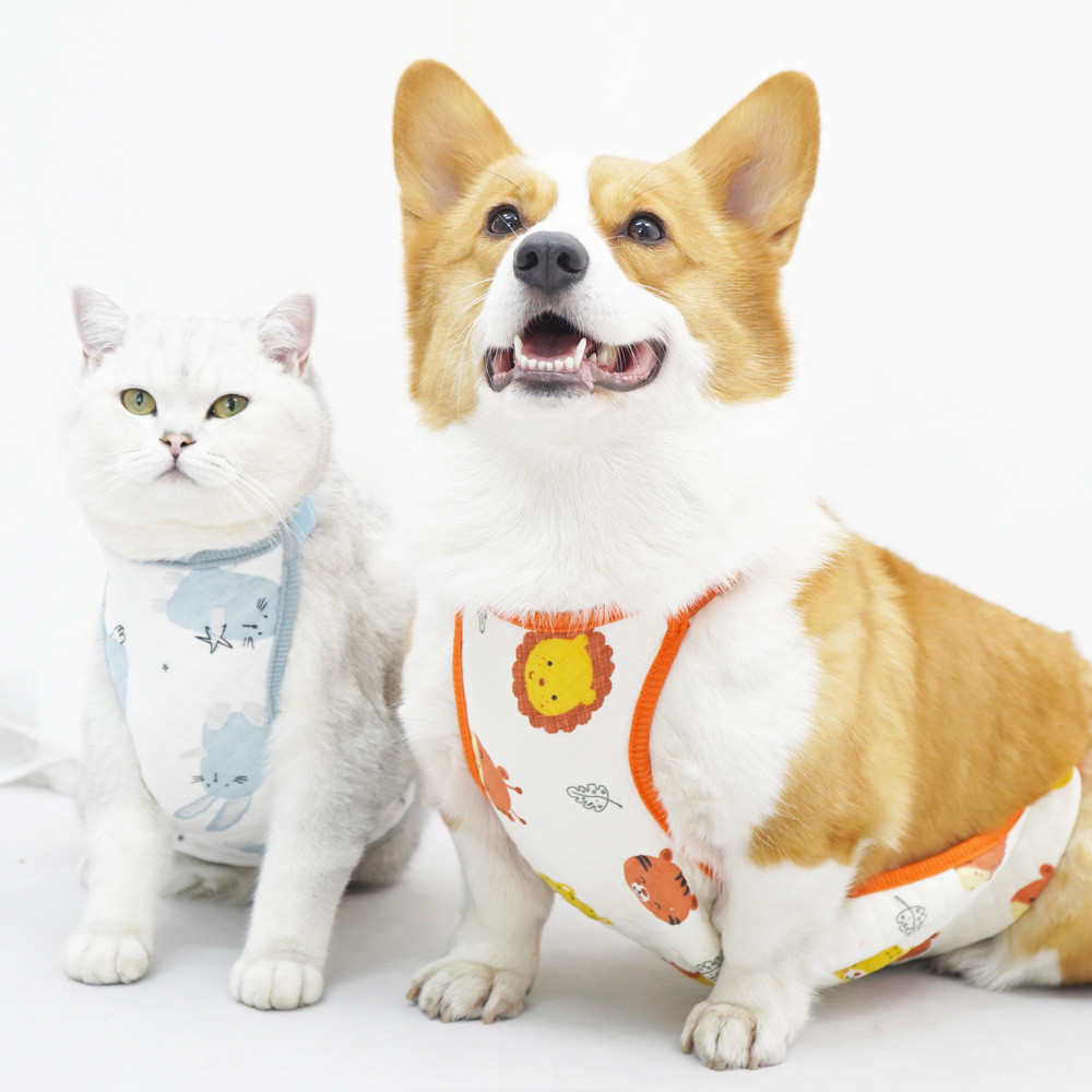เสื้อผ้าสัตว์เลี้ยง Cat Belly Protection Belly Protection Belly Protection Belly Protection Belly Pr