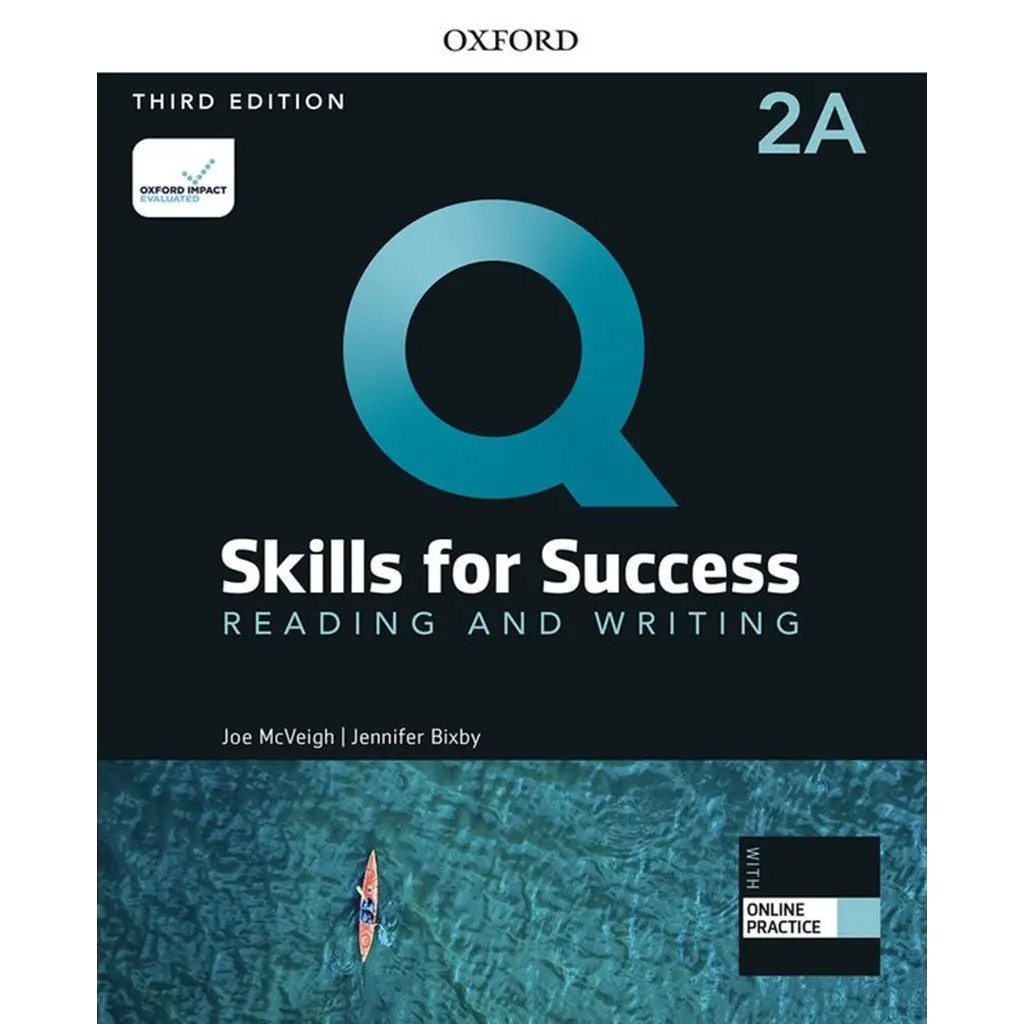 Bundanjai (หนังสือ) Q: Skills for Success 3rd ED 2 : Reading and Writing: Student Book with iQ Online Practice (P)