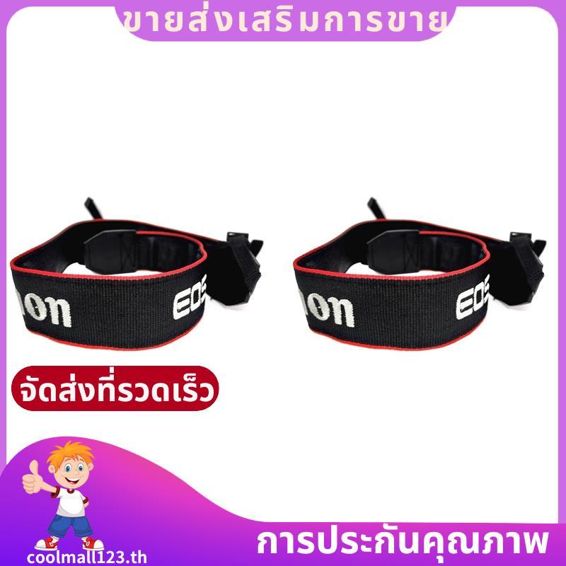 2X สายคล้องคอไหล่เข็มขัดเย็บปักถักร้อยสําหรับ 1DS 5D2 5D3 5D4 6D2 60D70D กล้องดิจิตอล Universal สไตล
