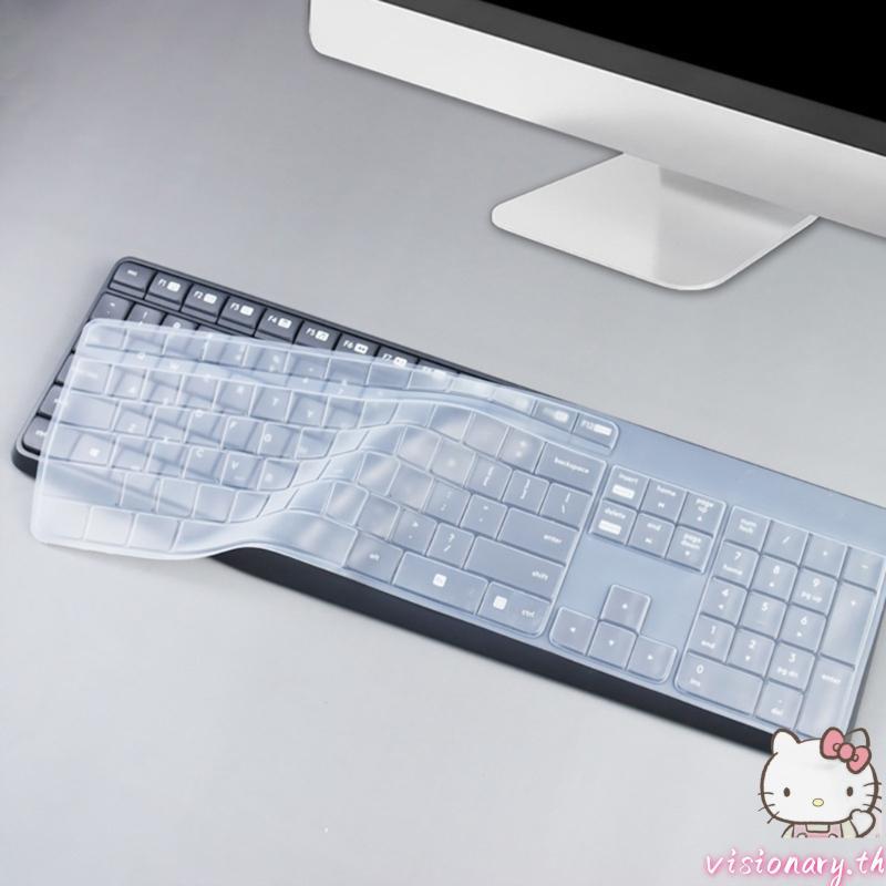Vision Keyboards Skin Cover แป้นพิมพ์แล็ปท็อปฟิล์มป้องกันสําหรับ K235 K375 MK235 MK315