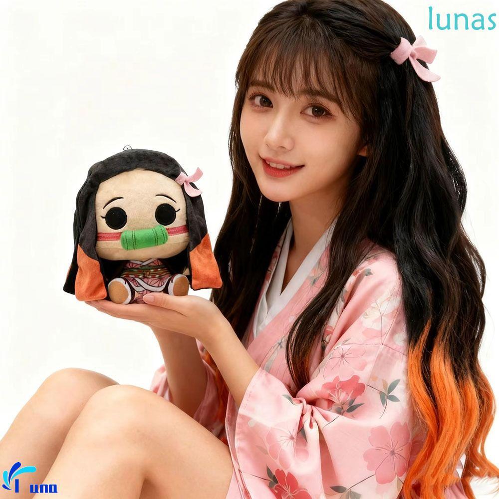 LUNASOL Demon Slayer ของเล่นตุ๊กตา, ตุ๊กตาการ์ตูนอะนิเมะอุปกรณ์ต่อพ่วงตุ๊กตา Tsugikuni Yoriichi, สํา