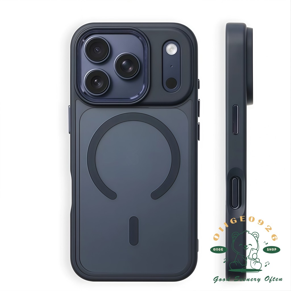 Liquid skin Senseเคสโทรศัพท์แม่เหล็กIphone17 Pro Max 16 15 14 13ปลอกสําหรับเคสIPhoneซิลิโคนSoft Shell TPU + PCกันกระแทก