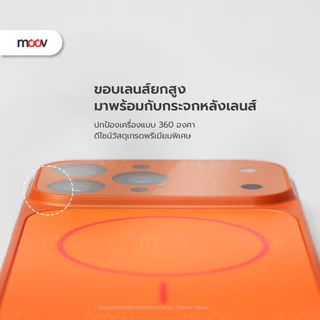 [ส่งไว] Moov CS16 Case เคส แม่เหล็ก สำหรับไอโฟน 17 Pro Max Air 16 15 Plus เปลี่ยนเป็น 17 กันกระแทก