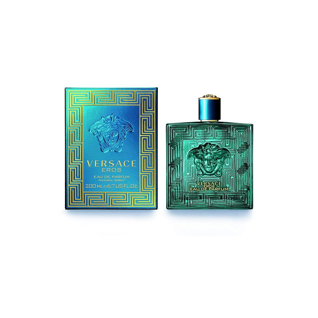 สเปรย์น้ําหอม Versace Eros for Men Eau de Parfum, 6.7 ออนซ์