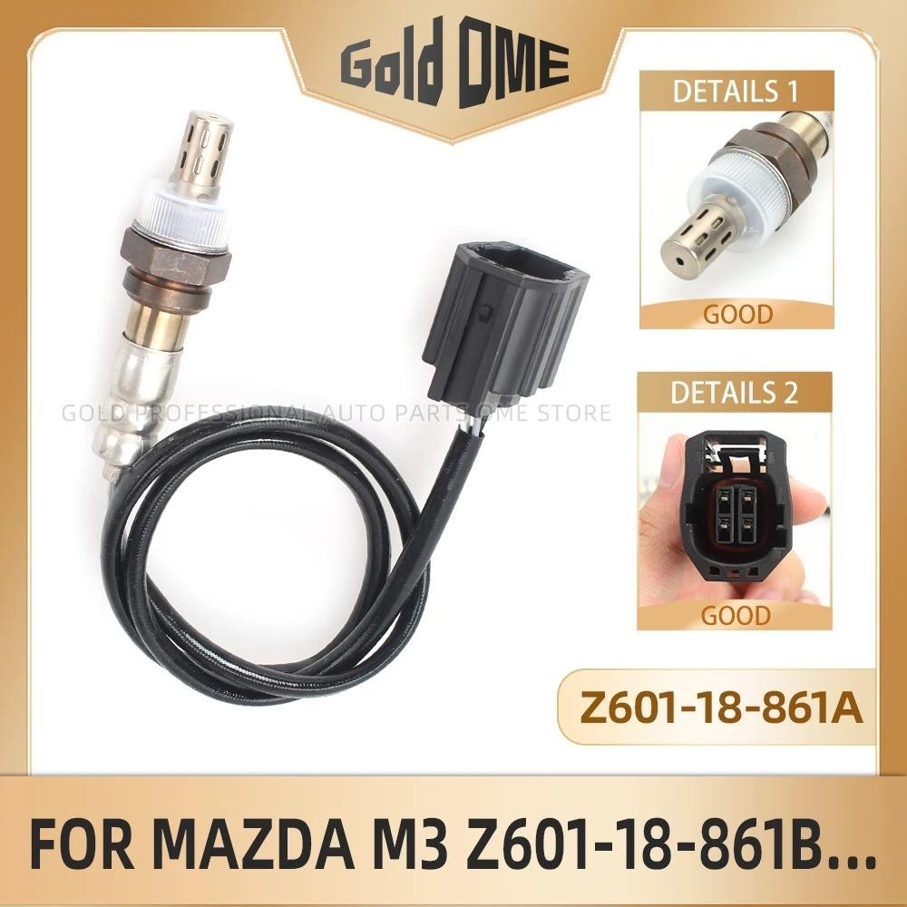 Z601-18-861 Z602-18-861 ด้านหน้า + ด้านหลัง Lambda Oxygen Sensor สําหรับ Mazda 3 BK 1.4L 1.6L Z60118