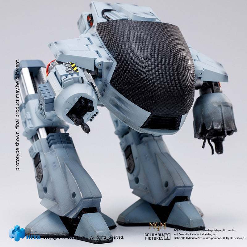Hiya LR0078 1/18 Mechanical Warrior War Damaged Version ED209 หุ่นยนต์เคลื่อนย้ายได้ Bipedal