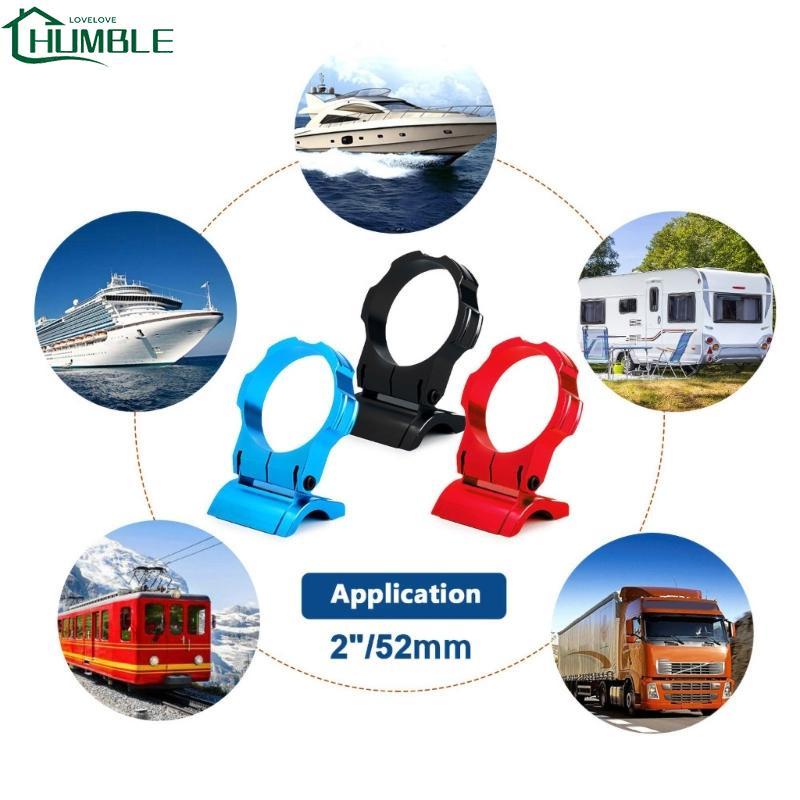 Humble Auto Gauge Meter Pod Mount Holder อลูมิเนียมหลุมเดียวสําหรับรถยนต์ Pillar Gauge Meter อุปกรณ์