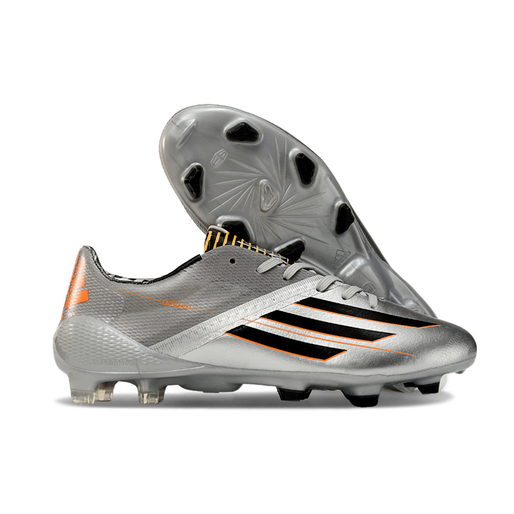 Messi F50 Elite FG รองเท้าฟุตบอลสำหรับผู้ชาย สีชมพู Yamal ออกแบบเพื่อความปลอดภัยและทนทาน