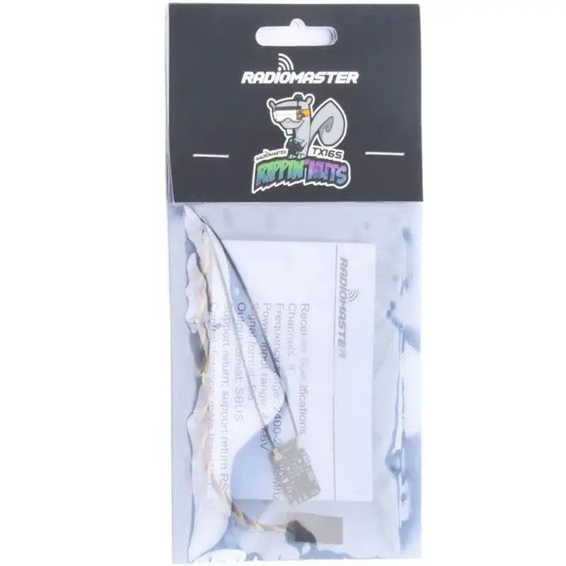 R8 Nano 8CH 1KM ยาว SBUS/D8 ตัวรับสัญญาณ-ใช้งานร่วมกับ Radiomaster TX16S/TX12 FrSky X7 จัมเปอร์ T16/