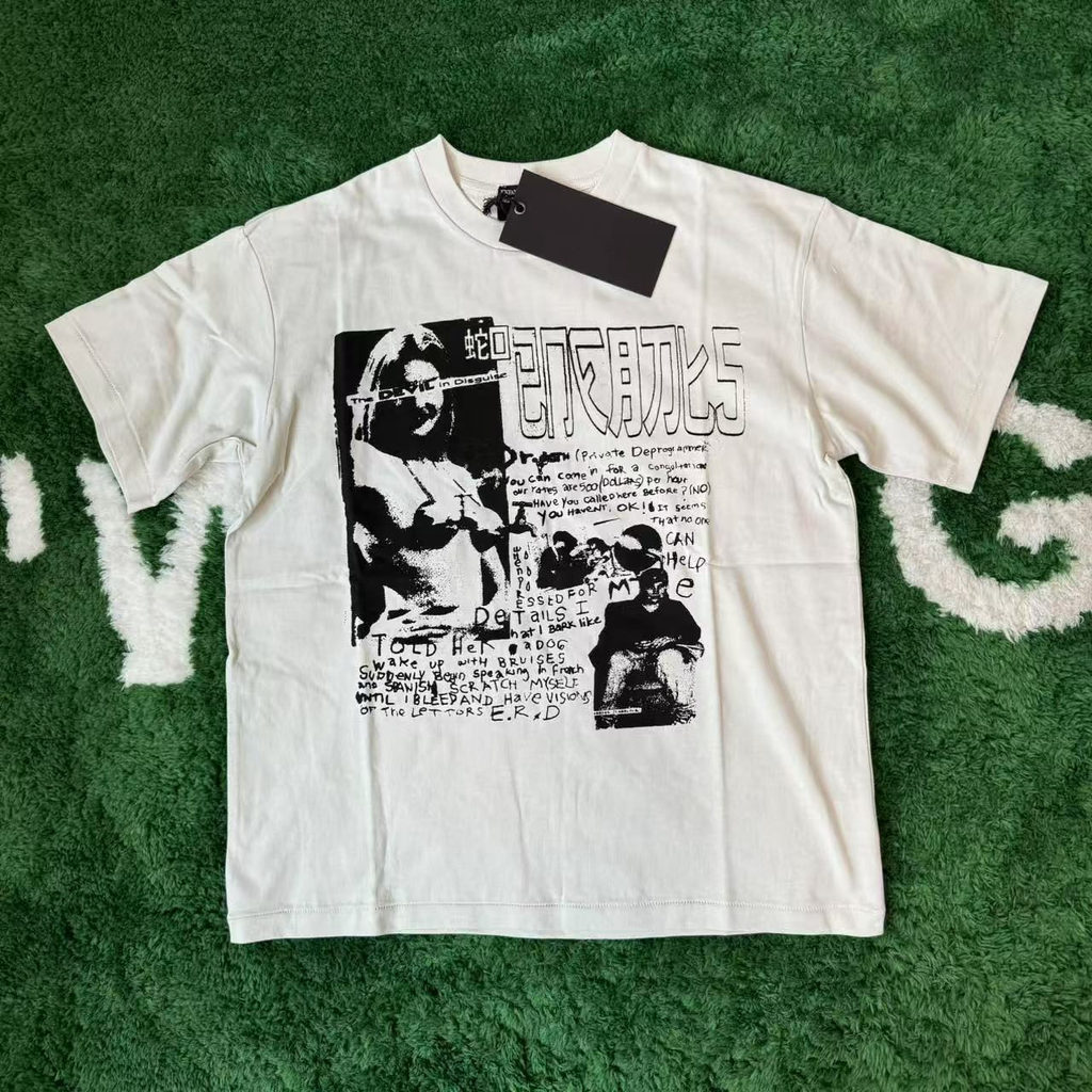 LKKE ERD Melancholy Rich Second Generation Shenzhen Girl Washed Vintage High Street Unisex Couple Sh