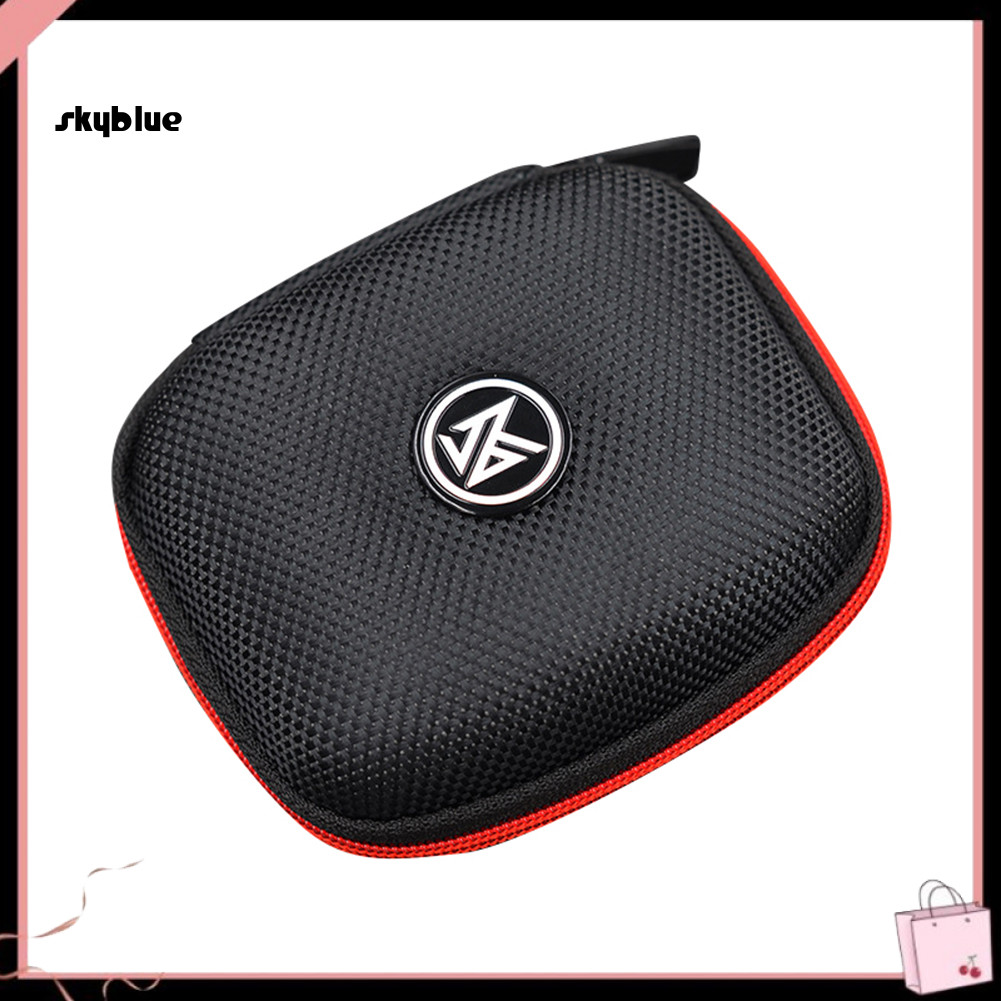 [Sy] KZ Portable Mini Headphone Headphone Zipper Anti-scratch Storage Pouch Case Box