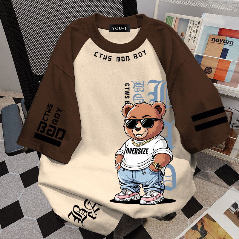 🌷Su.Tee🌷 สื้อยืด oversize เสื้อแฟชั่น เกาหลี โคตรนุ่ม ผ้าคอตตอน ลาย 