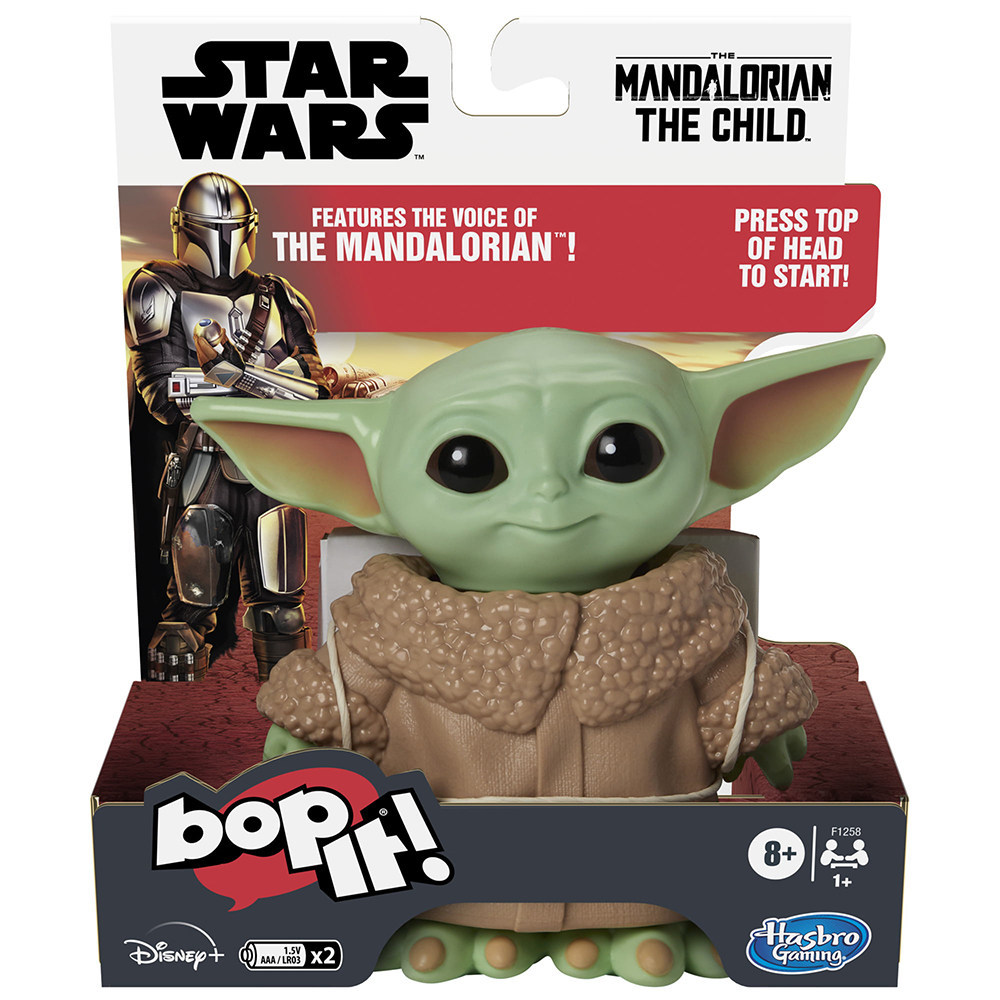 Mandalorian Speaks Baby Yoda Hasbro Party Game Bop it Beat Master Toy โฟกัสเพื่อการศึกษา