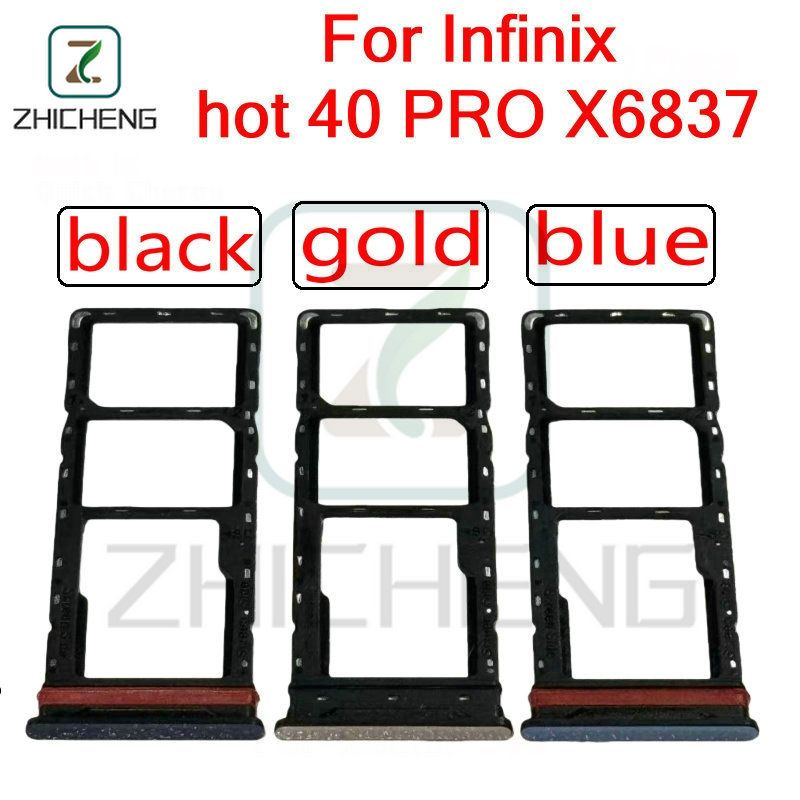 สําหรับ Infinix hot 40 PRO X6837 ซิมการ์ดถาดใส่เปลี่ยน