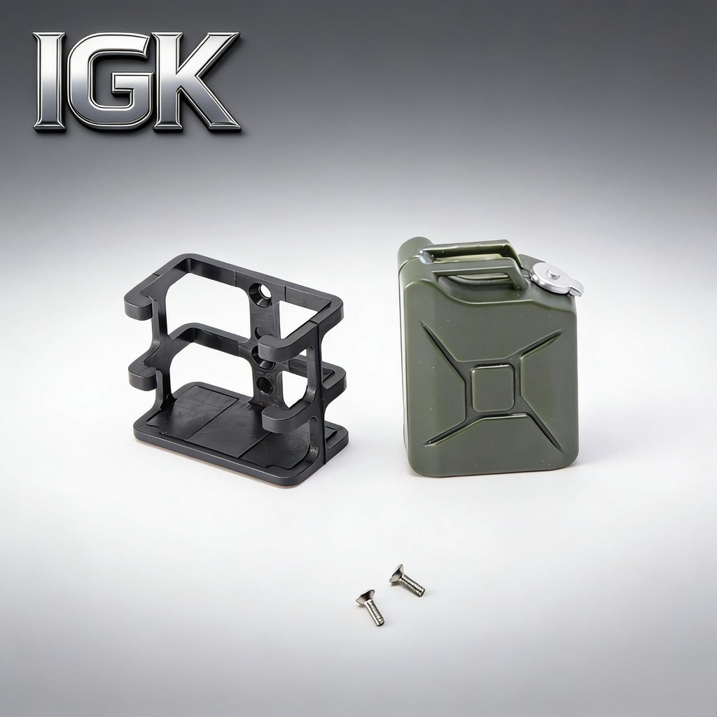 1/10 RC Crawler จําลองการใช้ถังและน้ํามันกลอง - ตกแต่งสําหรับ TRX4/SCX10/Yikong4082