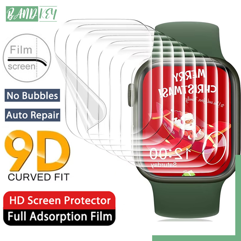 อุปกรณ์เสริมฟิล์มอ่อน for Smartwatch Iwatch Ultra/SE 3 2 Apple Watch Series 11 10 9 8 7 6 5 4 49/46/45/44/42/41/40/38มม.