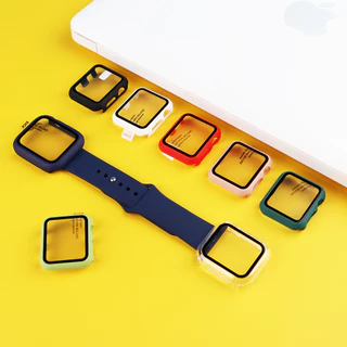 ครอบคลุมคอมพิวเตอร์ ปกป้องหน้ for IWatch Ultra/SE 3 2 Apple Watch Series 11 10 9 8 7 6 5 4 3 49 46 45 44 42 41 40 38มม.