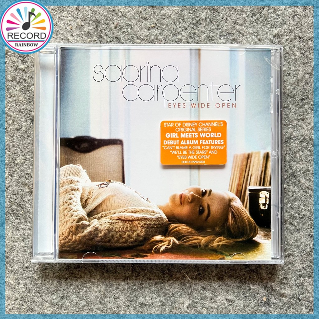 Sabrina Carpenter Eyes Wide Open Original CD Album [Sealed] Brand New