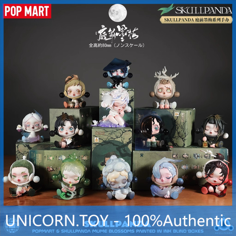 POPMART SKULLPANDA POPMART SKULLPANDA POPMART SKULLPANDA POPMART Series Mystery Box อินเทรนด์