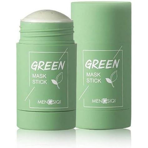 Clay Mask Pure Green Clay Mask ทําความสะอาดล้ําลึก Moisturizing Facial Removal Blackhead Green Tea M
