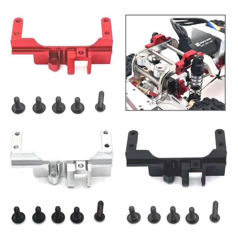 โลหะเพลาหน้า Servo ฐานยึดสําหรับ MJX 1/12 H12Y H12Y + RC รถอะไหล่อัพเกรด