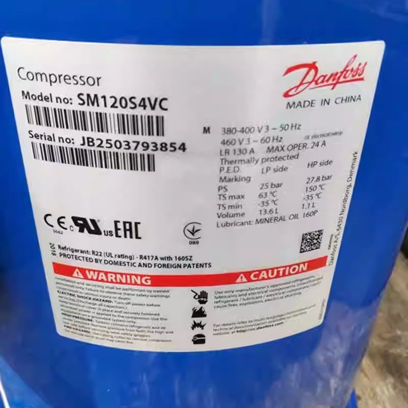คอมเพรสเซอร์แดนฟอสส์ SM120S4VC/SZ120S4VC/SH120A4ALC 10HP