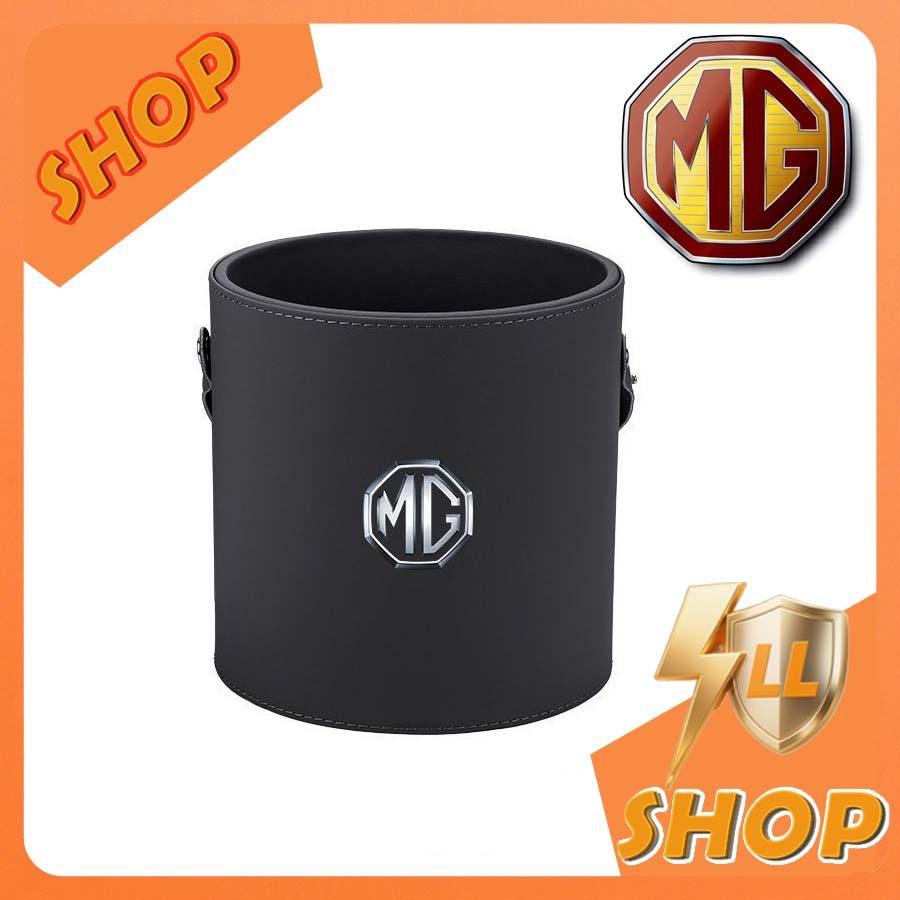 [READY]MG4 EV Car-mounted Round Leather Trash Can MG Body Kit Car Decoration MG ZS HS MG IM6 MG S5 A
