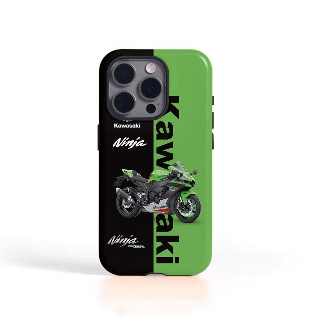 เคสโทรศัพท์โทรศัพท์ เหมาะสําหรับ iPhone Street ins สไตล์รถจักรยานยนต์ Two-in-One ฟิล์มกรณีเหมาะสําหร