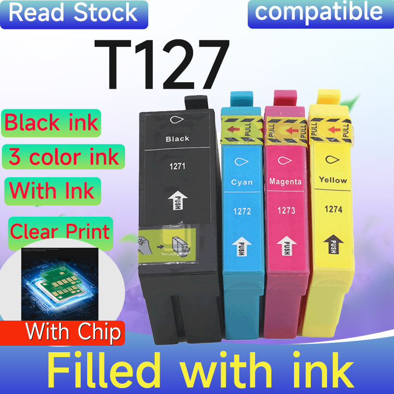 เข้ากันได้กับตลับหมึก Brother LC127 และ LC125 MFC-J4710DW, J6520DW, และ J6720DW.