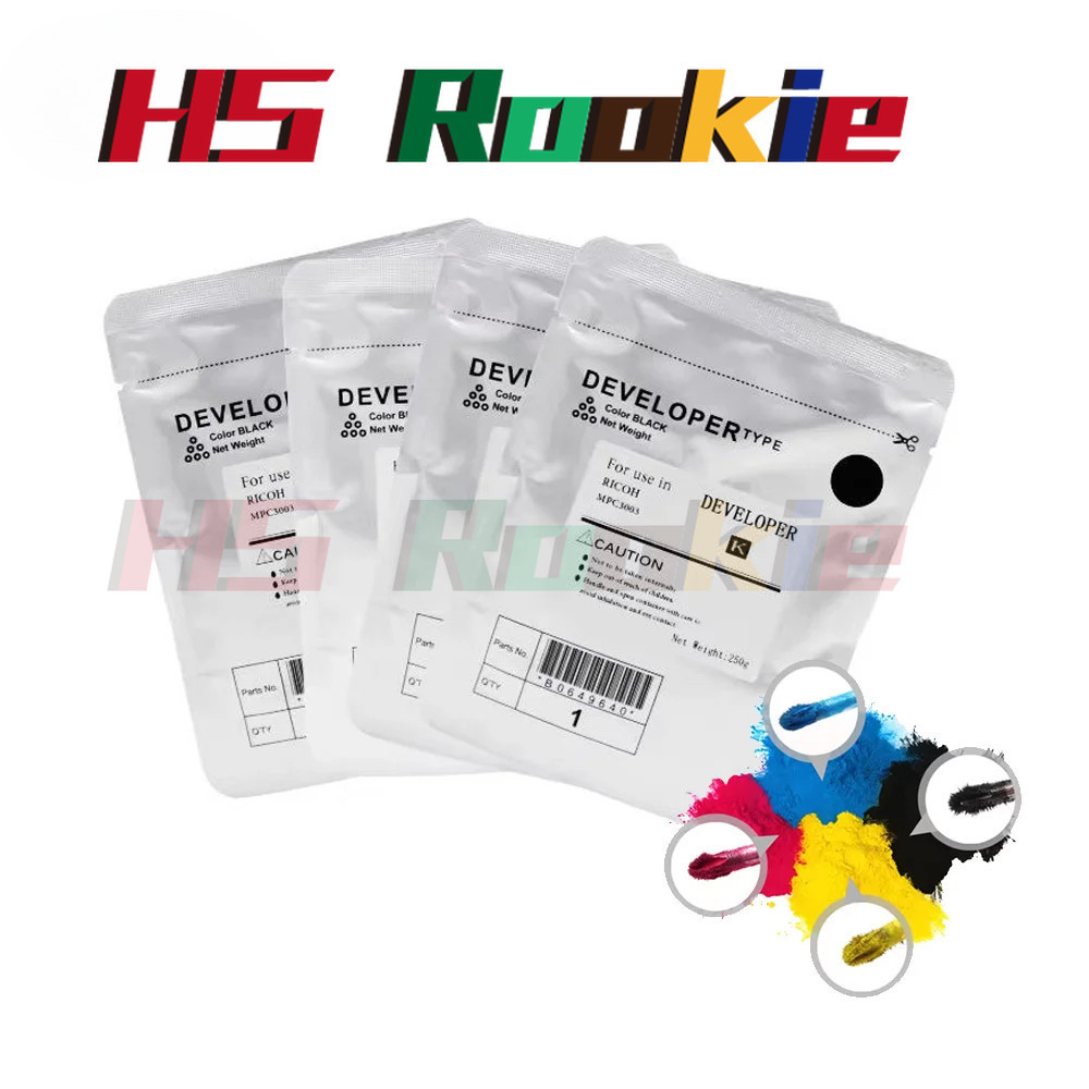 1 ชุด/4 ชิ้น Developer Powder สําหรับ Ricoh IMC2000 IMC2500 IMC3000 IMC3500 IMC4500 IMC5500 IMC6000 