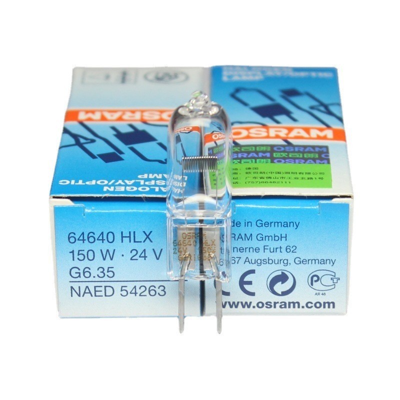 OSRAM OSRAM HLX 64640 24V150W FCS Mitutomi หลอดไฟโปรเจคเตอร์อุตสาหกรรม