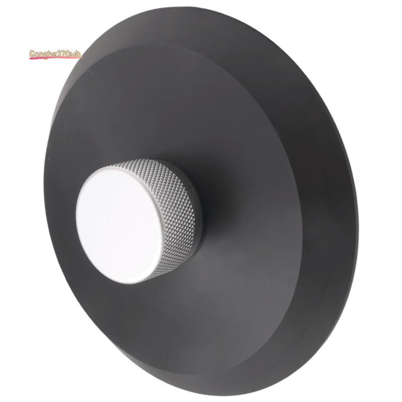 1 PC Audio LP Vinyl Turntables Disc Stabilizer เครื่องเล่นแผ่นเสียงน้ําหนัก/แคลมป์สีดํา