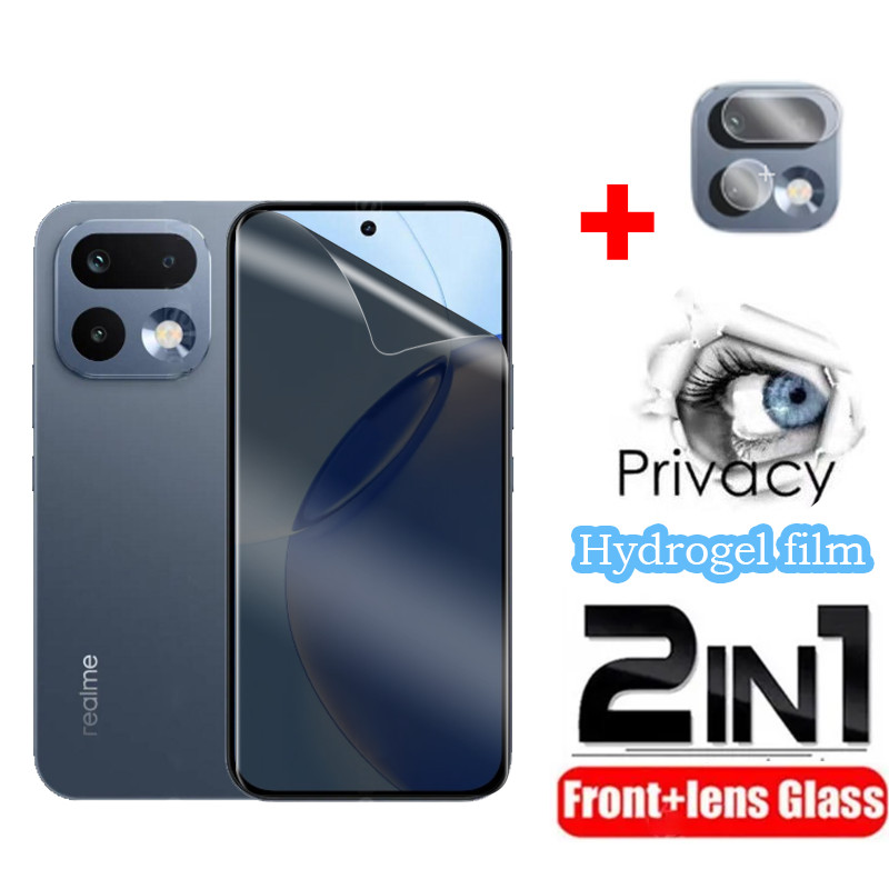 สําหรับRealme 16 Pro Pro + Plus Realme16pro + 2026 ป้องกันด้านหน้าHydrogelไม่กระจกเทมเปอร์กล้องด้านหลังฟิล์มป้องกันหน้าจอฝาครอบป้องกัน