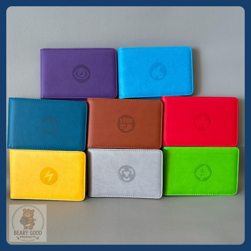 (SG LOCAL) 100+ TCG Deck Box Magnetic Card Case หนัง PU สําหรับการ์ดสะสม Pokemon One Piece MTG TCG O