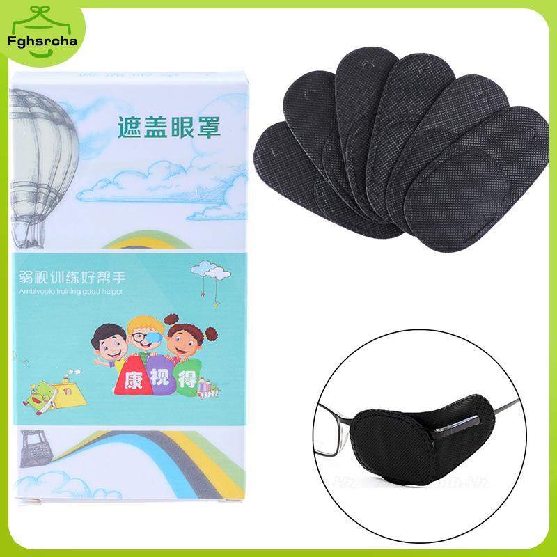 6 ชิ้น Amblyopia eye patch สําหรับแว่นตาเด็กผู้ใหญ่ lazy Eye Patch ตาเหล่