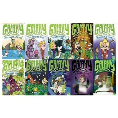 นิยายวิทยาศาสตร์ภาษาอังกฤษ Chapter Book Galaxy Zack Series Galaxy Zack Series 18 เล่ม